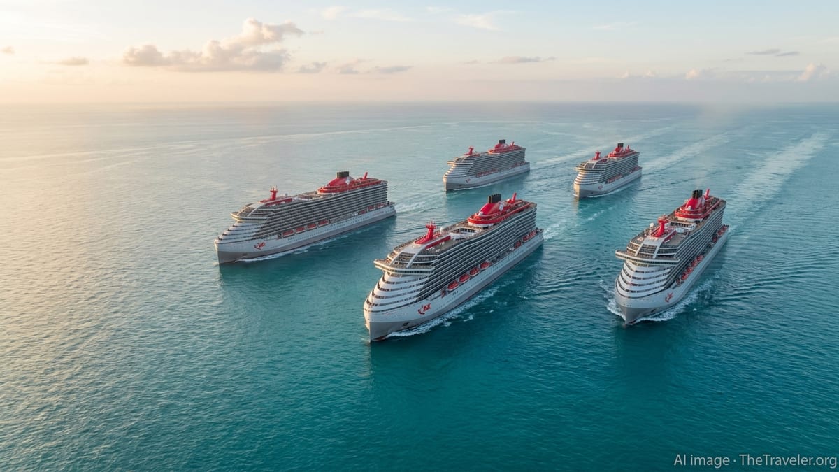 Virgin Voyages Plans Four-Ship ‘Sisters at Sea’ Caribbean Meet-Up