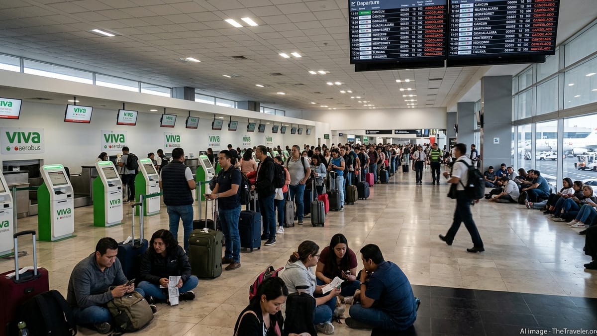 VivaAerobus Cancellations Leave Passengers Stranded Across Mexico