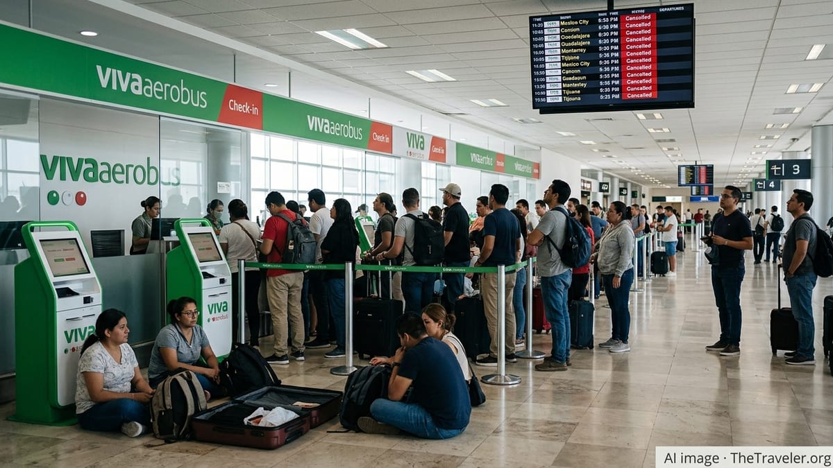 VivaAerobus Cancellations Disrupt Travel Across Major Mexican Hubs
