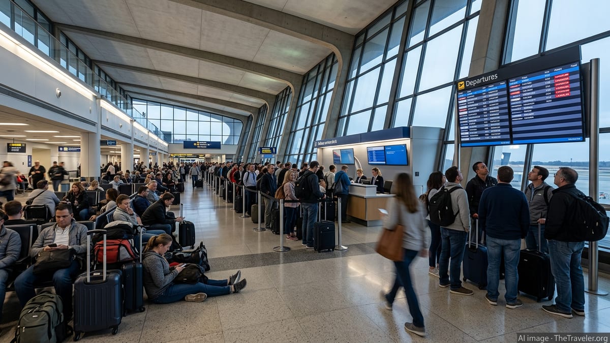 Washington Dulles Chaos as Flights to Chicago, Orlando, Doha Axed