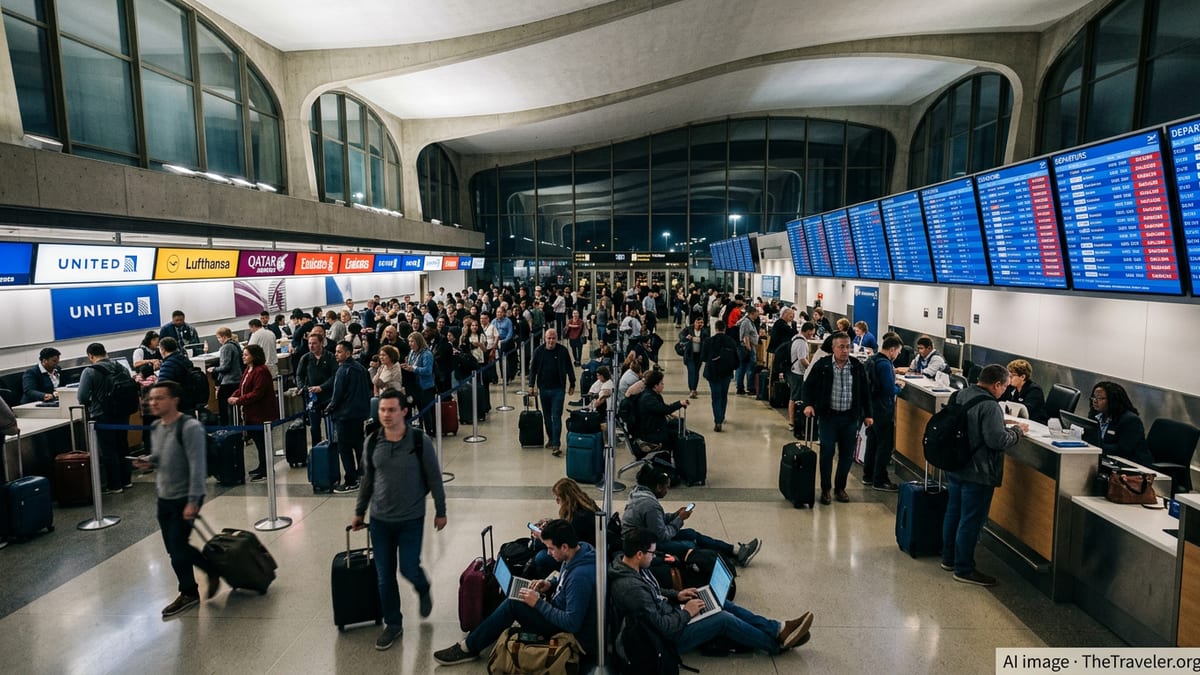 Major Flight Disruptions Hit Washington Dulles Hub