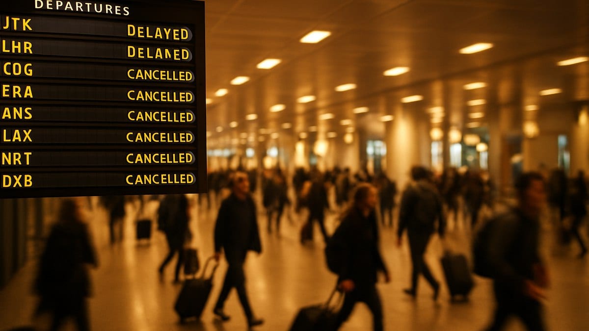Wave of April Flight Delays Hits Major U.S. Hubs
