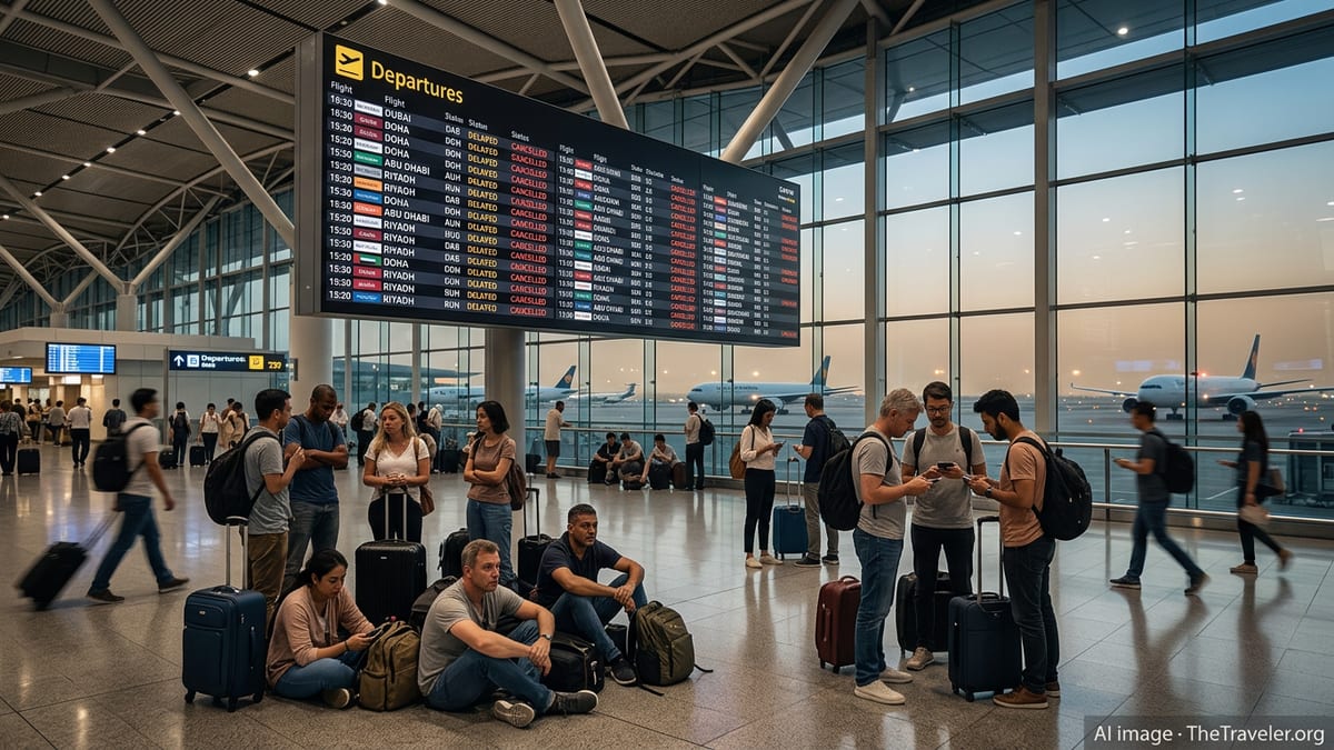 West Asia Conflict Forces Airlines to Redraw Global Routes