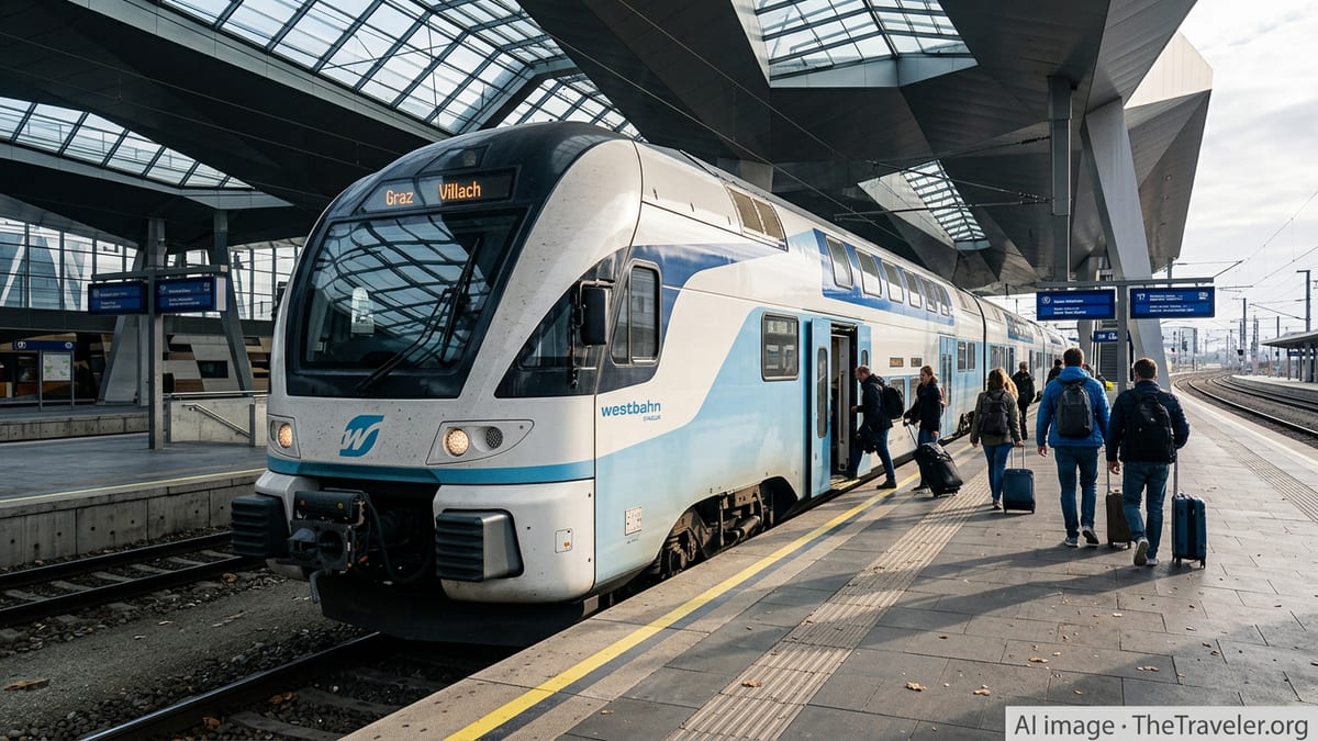 Westbahn’s New Vienna–Graz–Villach Line Redraws Austria’s Rail Map