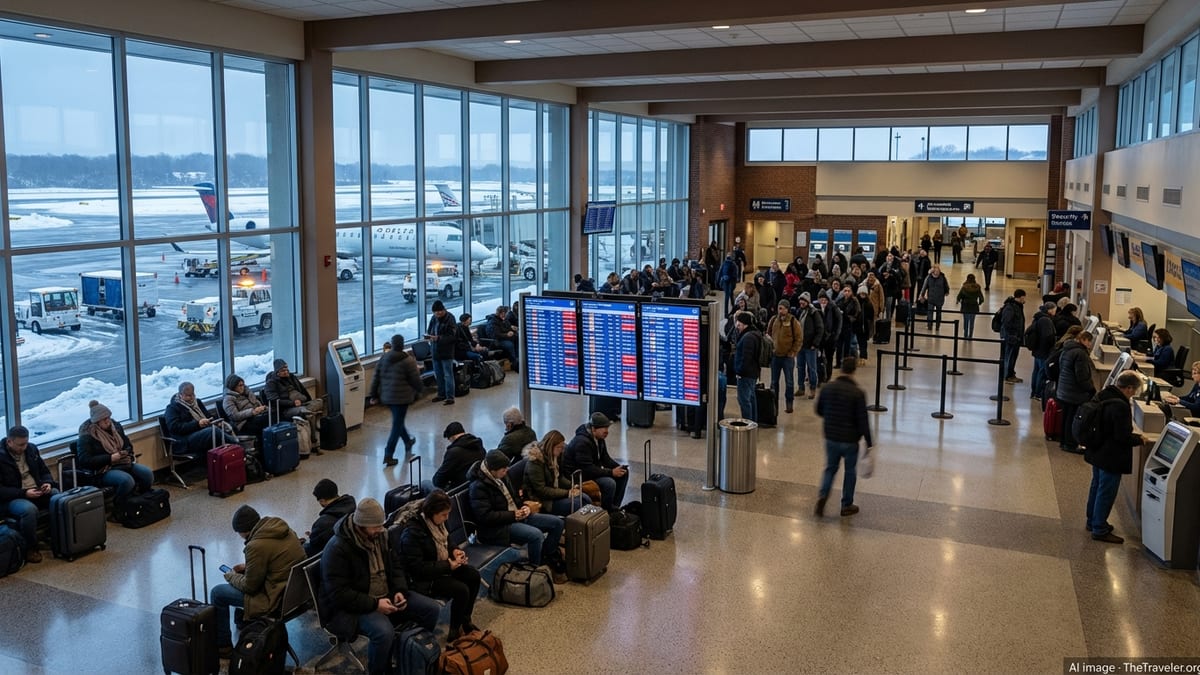 Blizzard Triggers Major Flight Disruptions at Westchester Airport