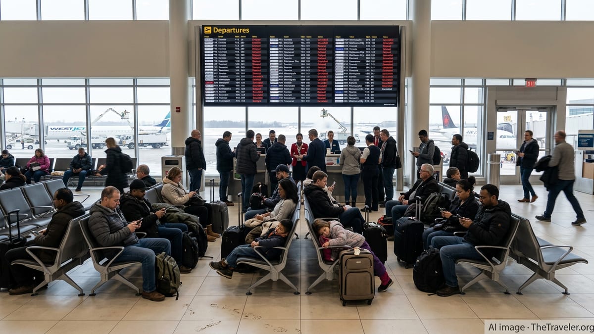 Winnipeg Flight Disruptions Ripple Across North America