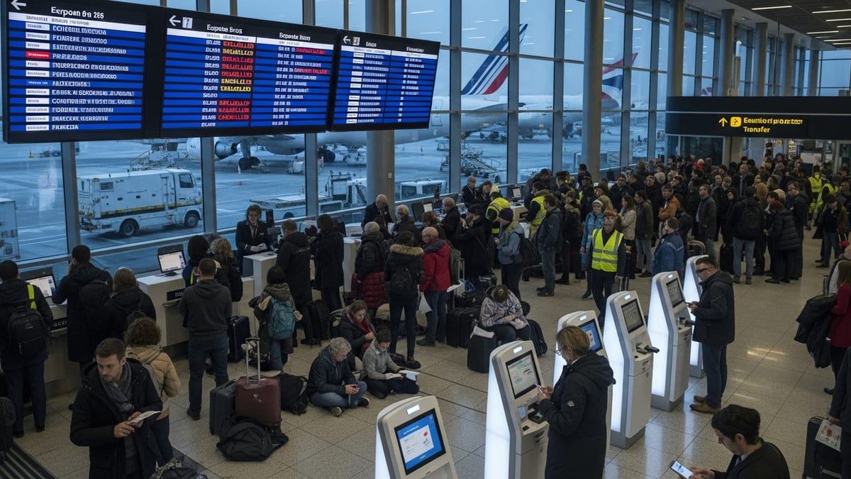 Winter Weather Triggers New Wave of Air France, KLM and BA Disruptions
