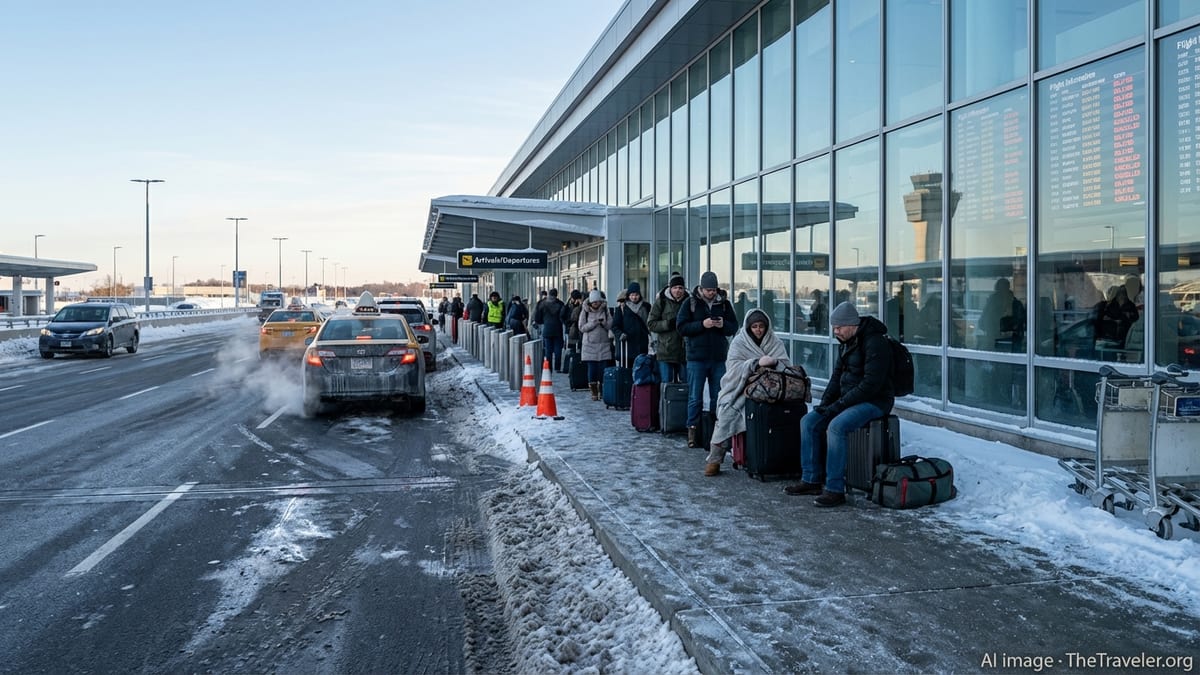 Arctic Blast Freezes U.S. Travel, Stranding Flyers and Chilling Winter Tourism Demand