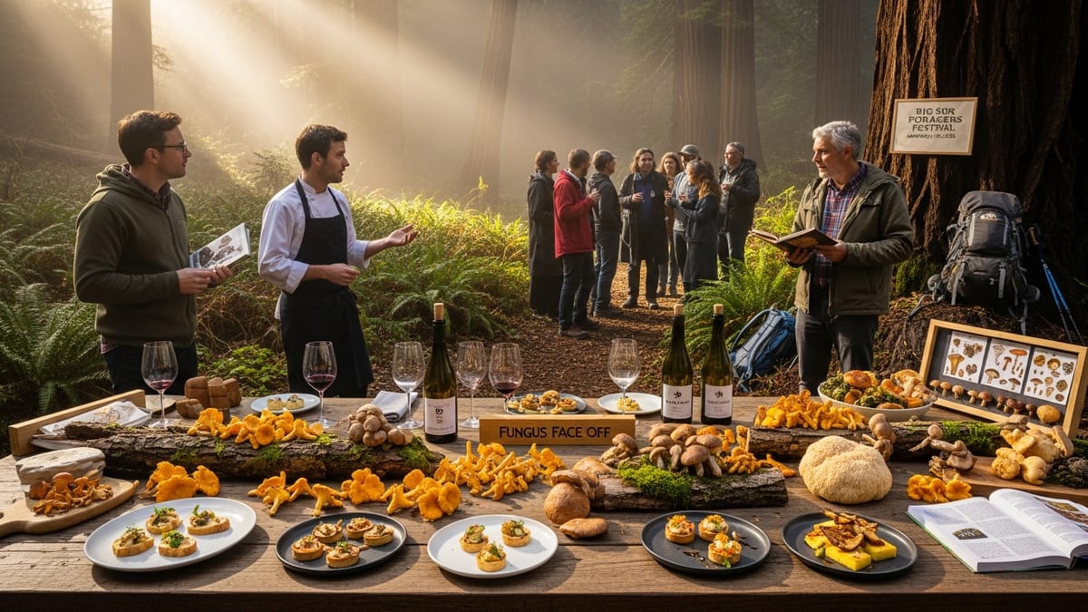 Big Sur Foragers Festival Returns With Mushroom-Filled Long Weekend on California’s Central Coast