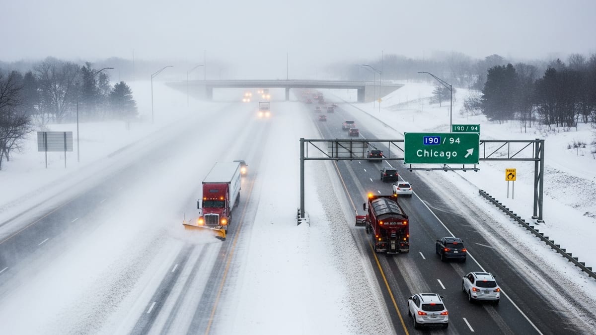 Back-to-Back Winter Storms Threaten Major Midwest, Northeast Travel Through January 12