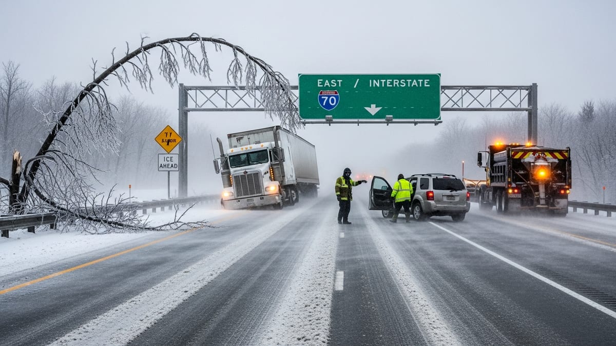Massive Coast-to-Coast Winter Storm Paralyzes U.S. Travel, 205 Million Under Alerts