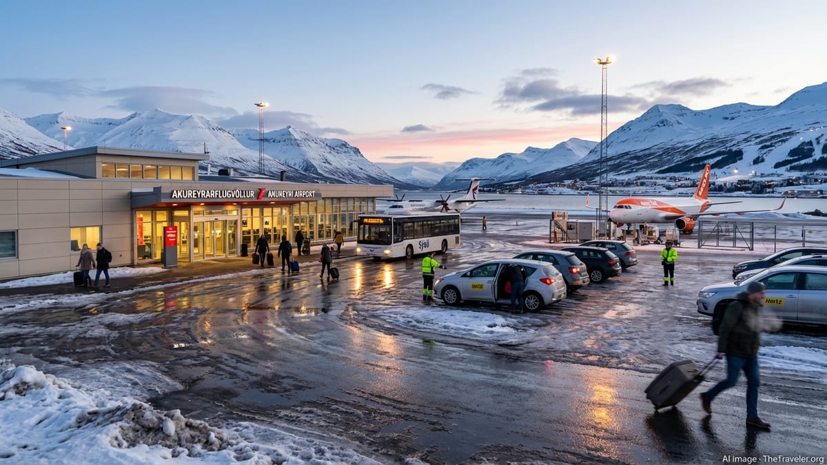 Akureyri Airport Emerges as Iceland’s Northern Gateway With New Direct International Routes
