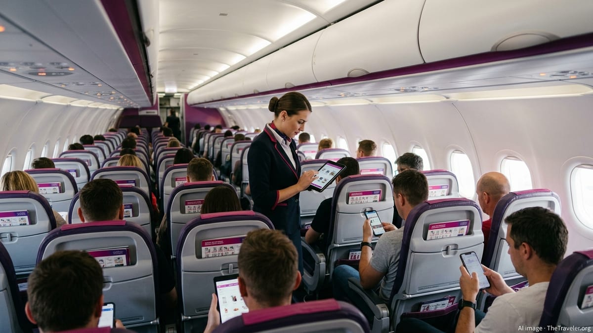 Wizz Air Unveils Integrated Digital Cabin Ecosystem