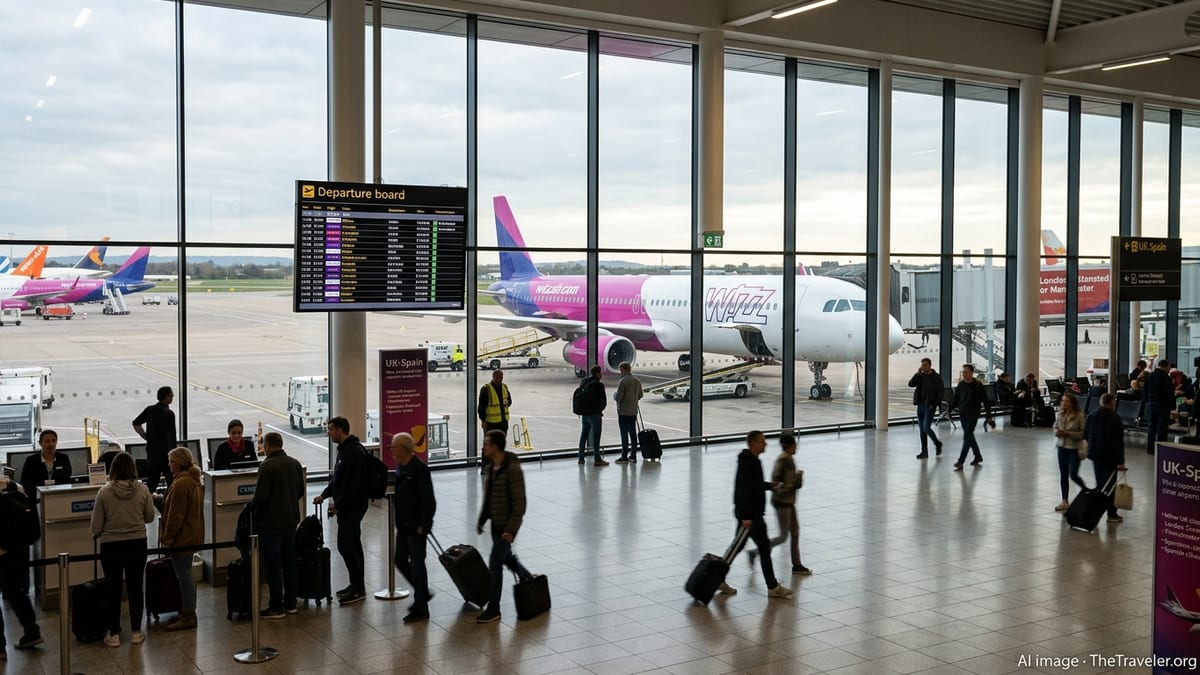 Wizz Air links Luton to Bilbao, boosting UK–Spain traffic