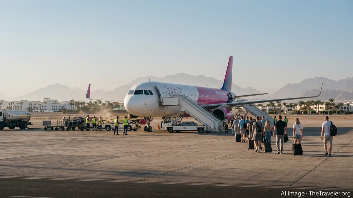 Wizz Air Cuts Key Middle East Routes, Bets on Sharm El Sheikh