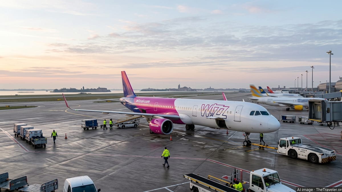 Wizz Air Plans Major 2026 Venice Expansion to Spain and Italy