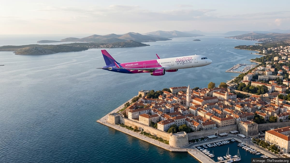 Wizz Air Adds New Summer Route Linking Warsaw and Zadar