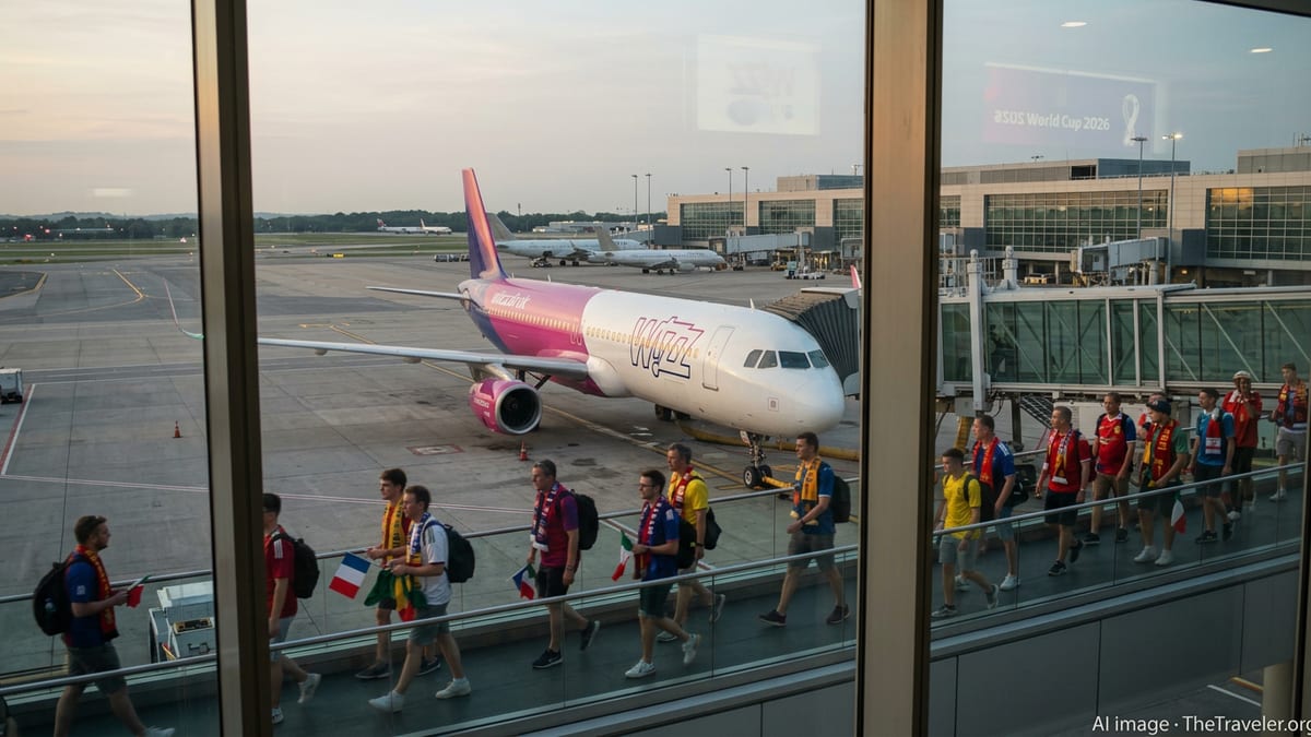 Wizz Air Targets World Cup 2026 With UK–US Charter Push