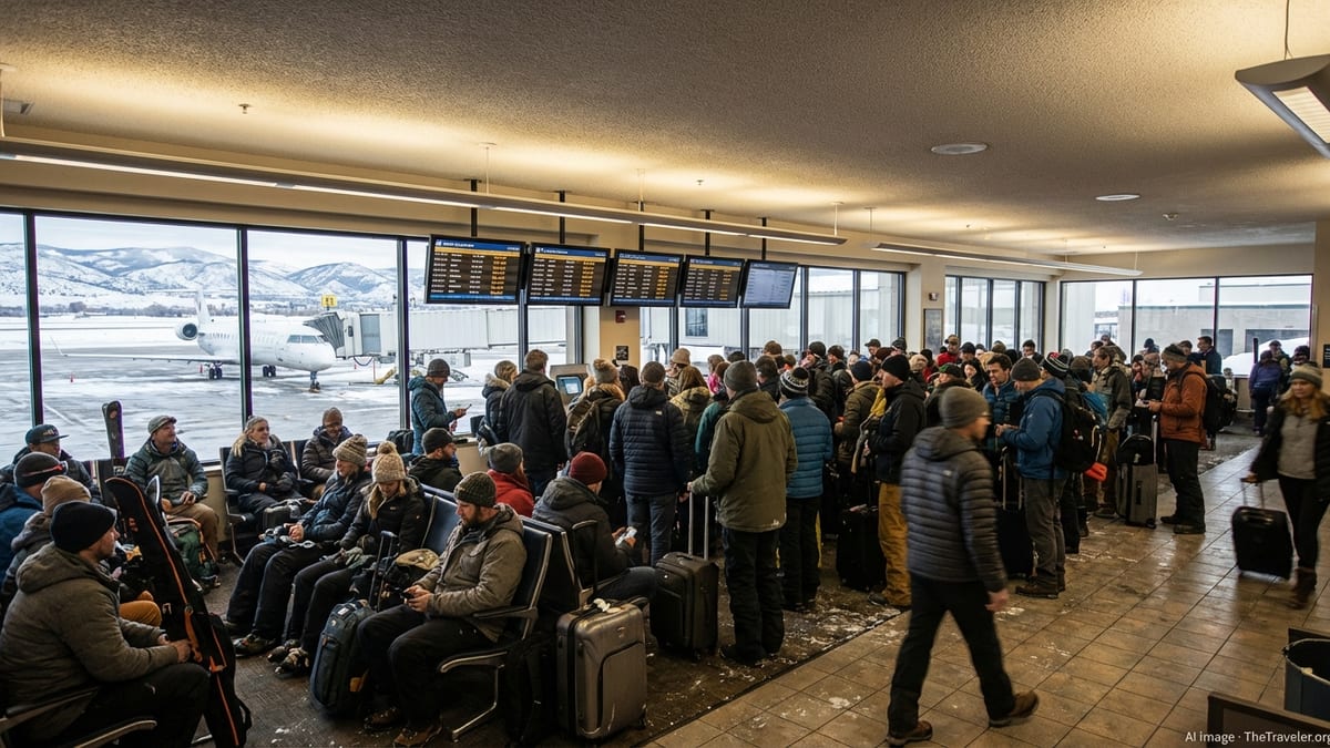 Weather Snarls Departures at Colorado’s Yampa Valley Airport