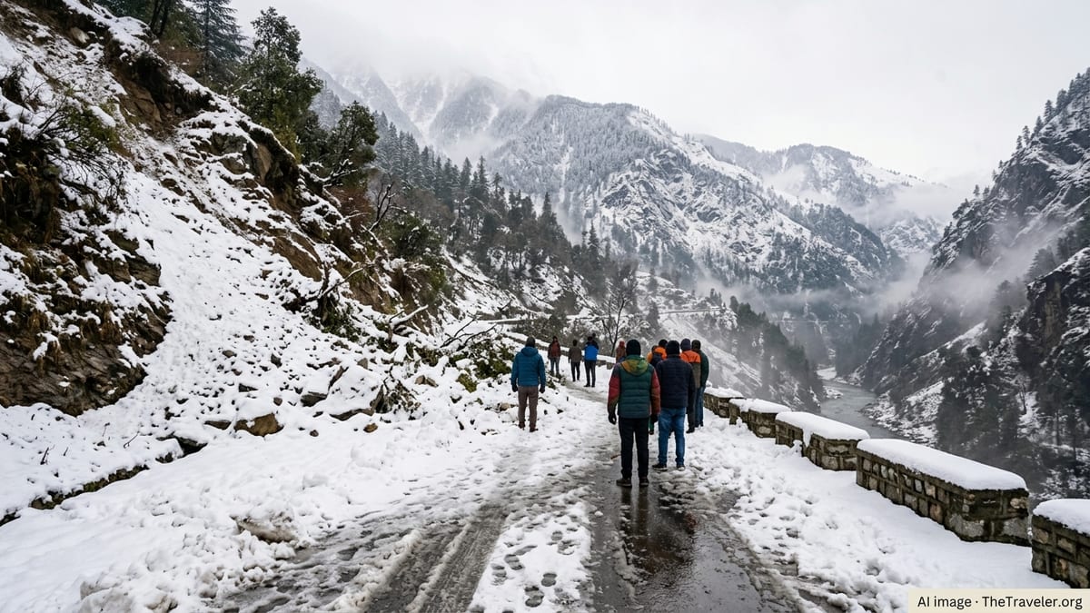 Avalanche Cuts Yamunotri Access, Clouds 2026 Char Dham Plans